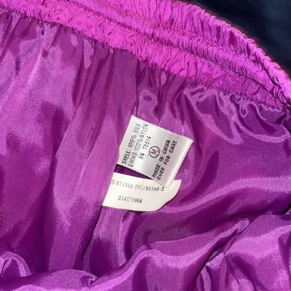 Bocoo Vintage Retro Purple Tracksuit Full Zip Windbreaker Jacket & Pants Medium - Picture 9 of 10